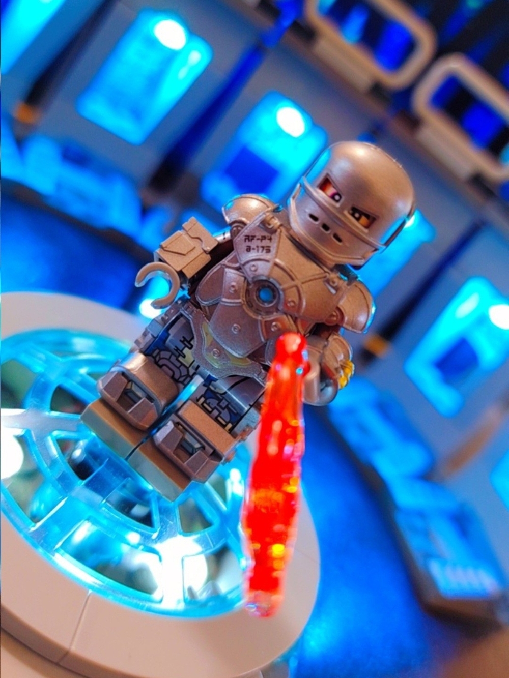 Ironman Minifigure Lego Compatible